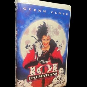 Disney’s 101 Dalmatians with Glenn Close - VHS - New/FACTORY SEALED